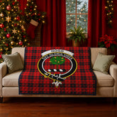 Hogg Tartan Crest Quilt
